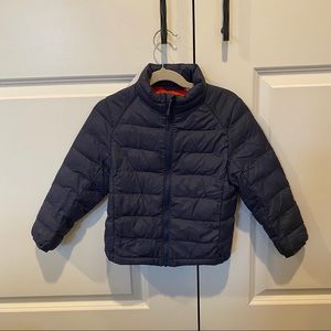 Uniqlo Kids Puffer Jacket Navy Size 3-4